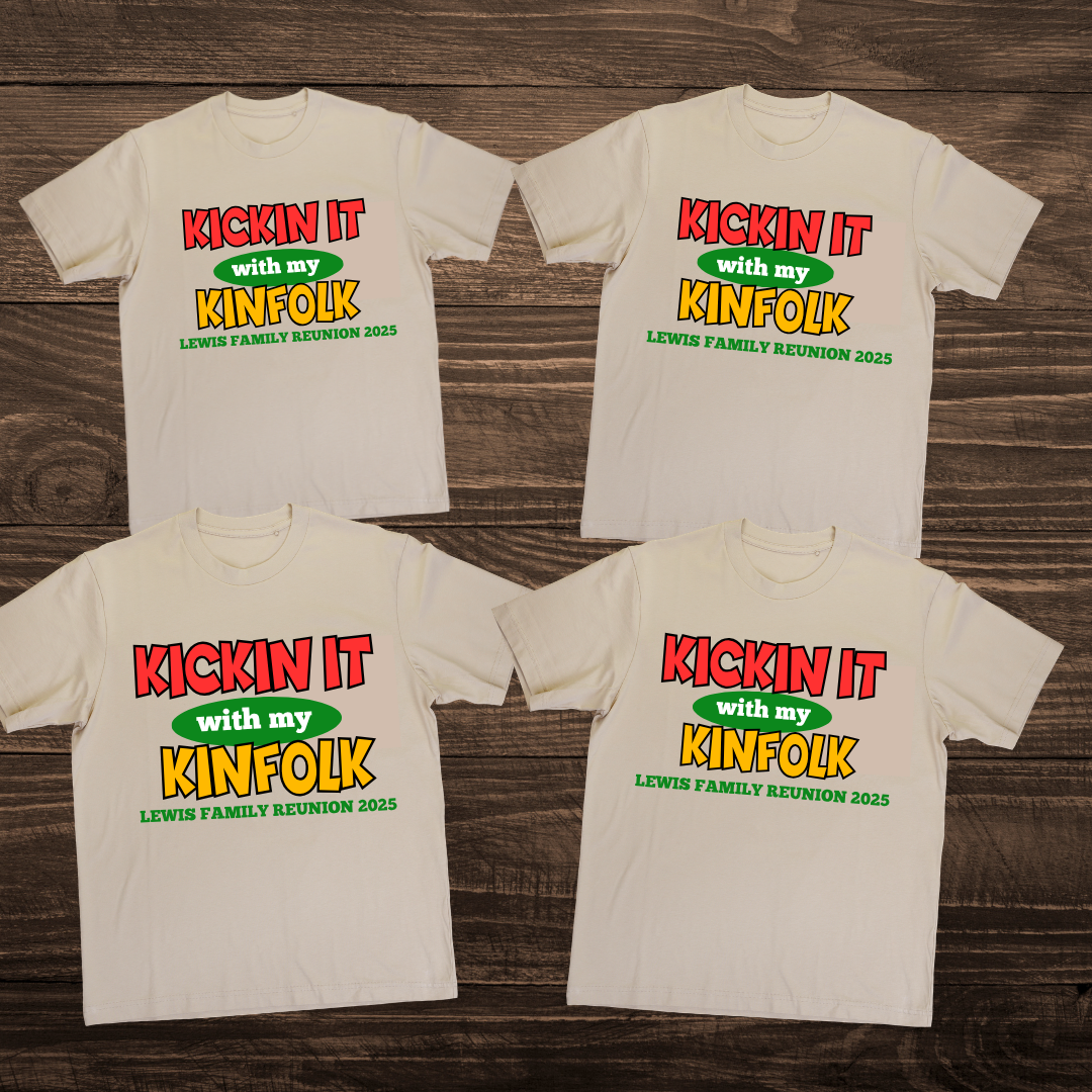 ‘Kickin In’ Family Shirt: Family Apparel