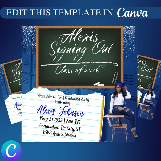 'Signing Out' - Graduation Flyer